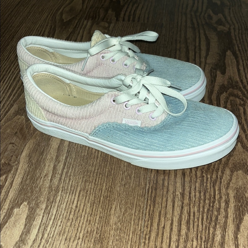 Vans Era 'Corduroy - Lilac Snow Blue Fog' - size 6 kids